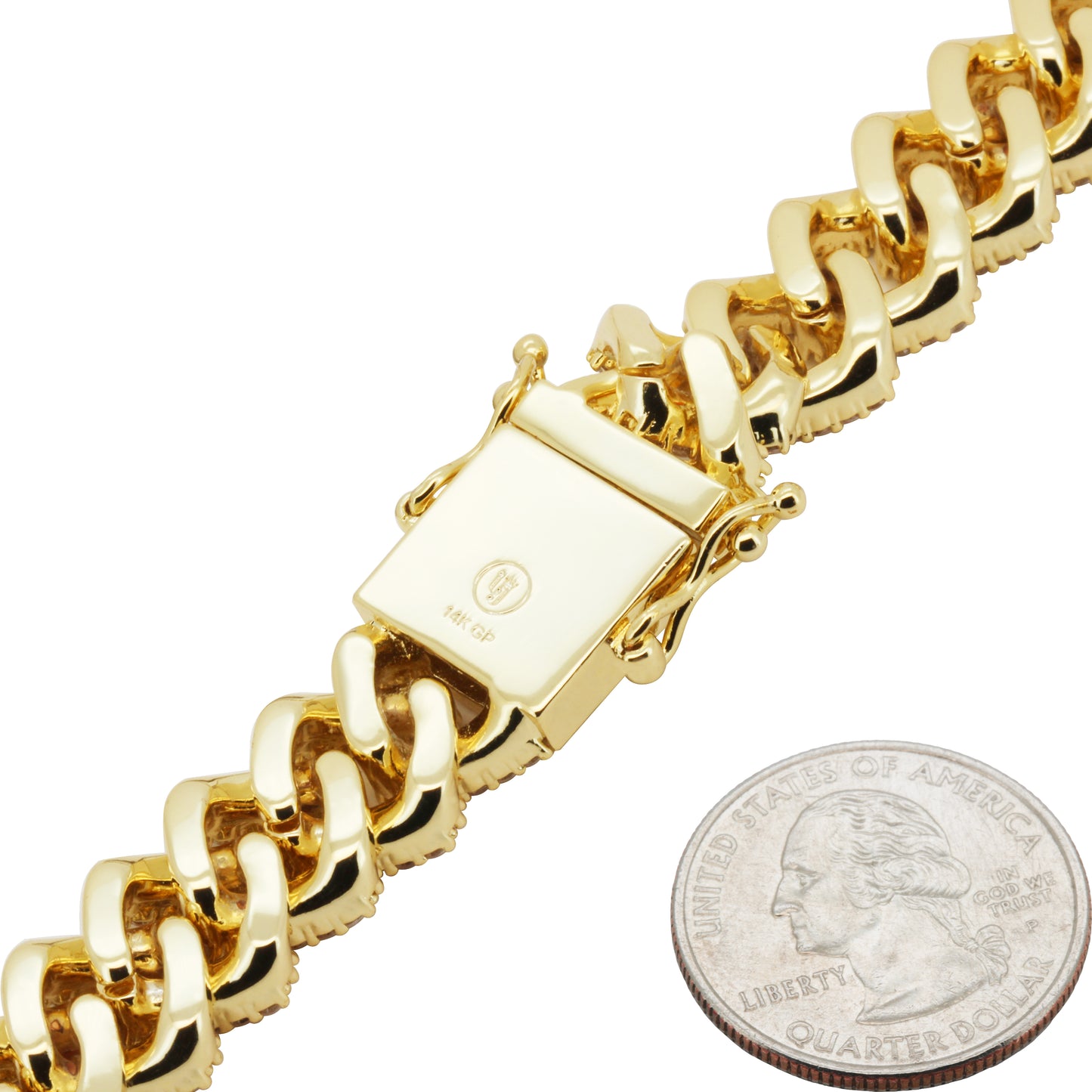 14mm Cuban Link Chain 24"