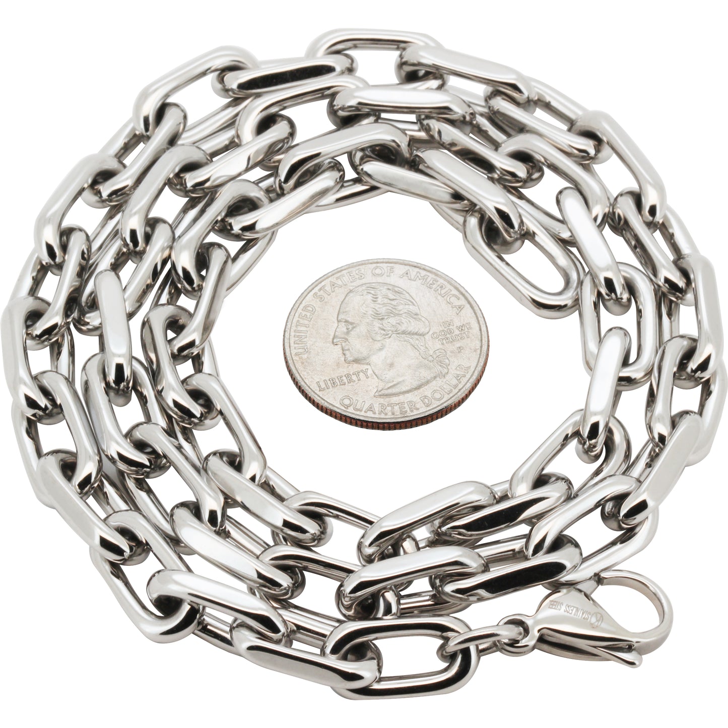 8mm Cable Link Chain 22"