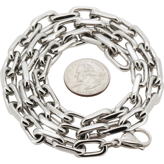 8mm Cable Link Chain 22"
