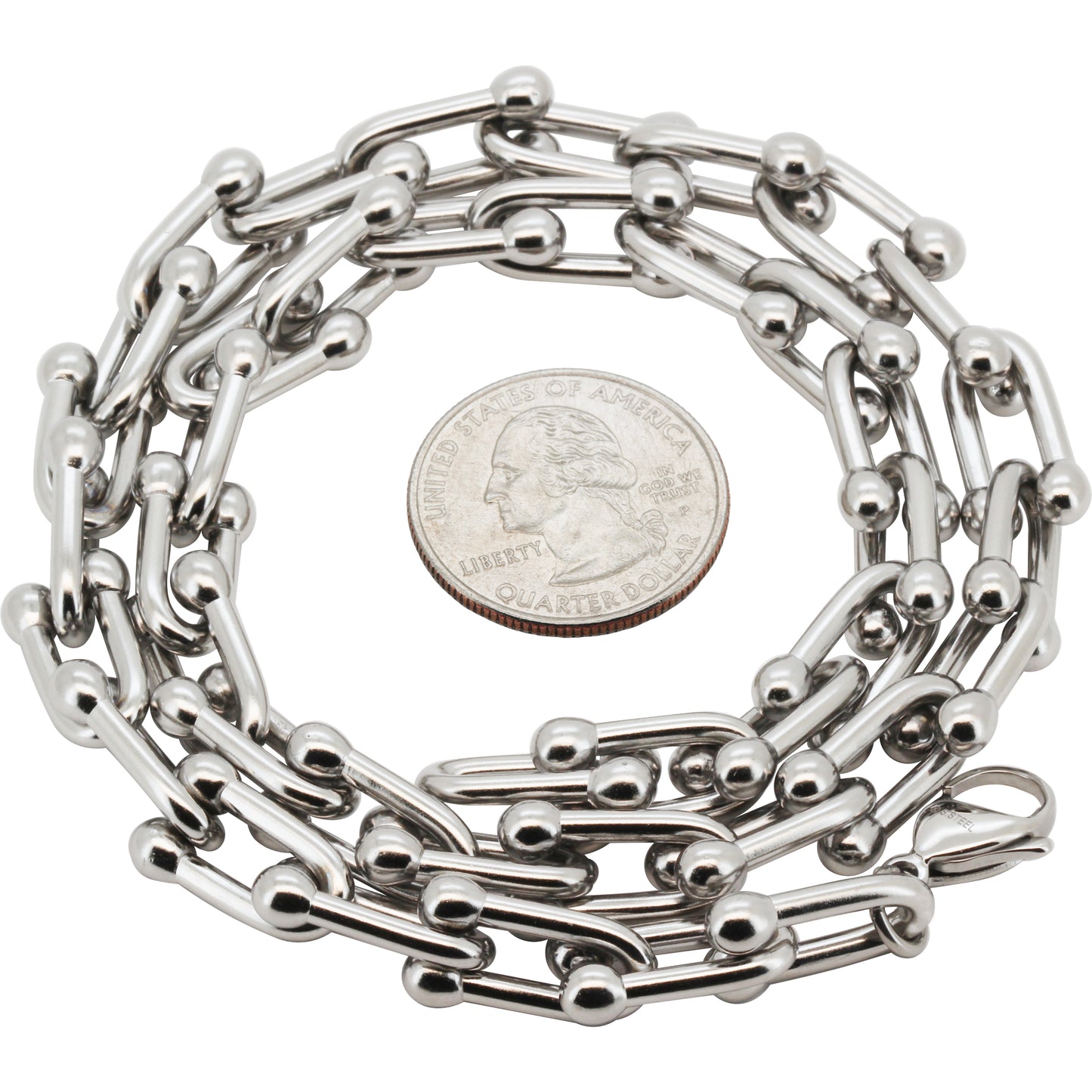 10mm Graduated Link Chain 20"