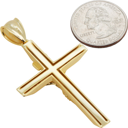 Crucifix Cross Pendant L