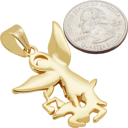 Saint Michael The Archangel Pendant M
