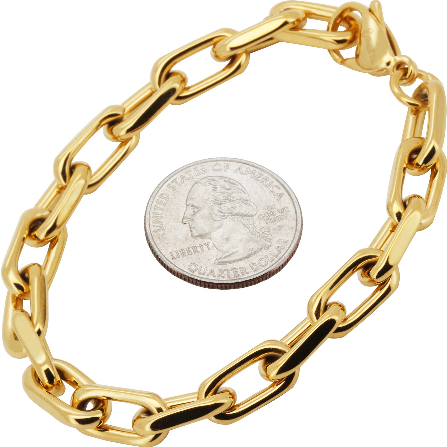 8mm Cable Link Bracelet 8.5"