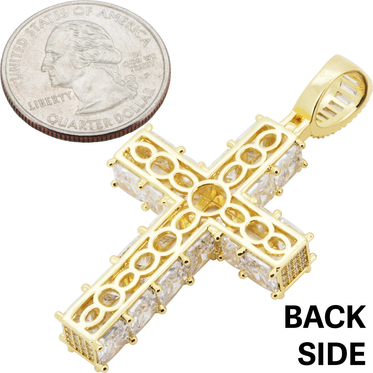 Cross Pendant (Brass)