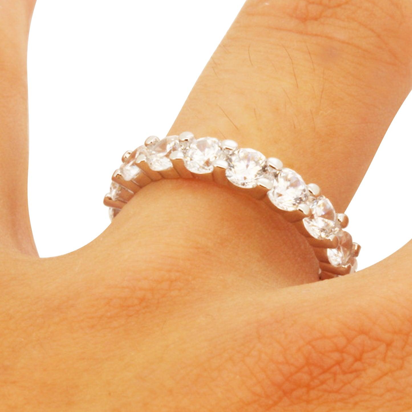 Eternity Ring (925 Sterling Silver)