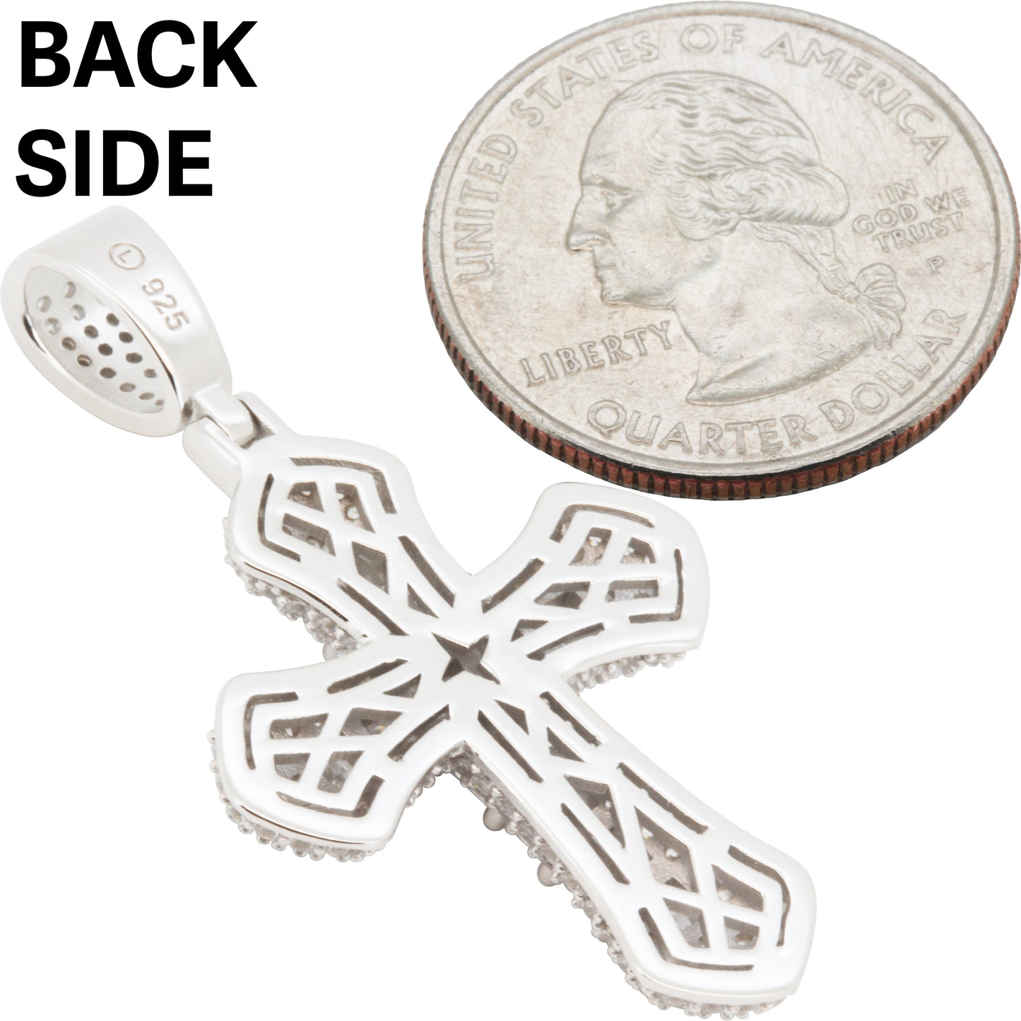 Cross Pendant (925 Sterling Silver)