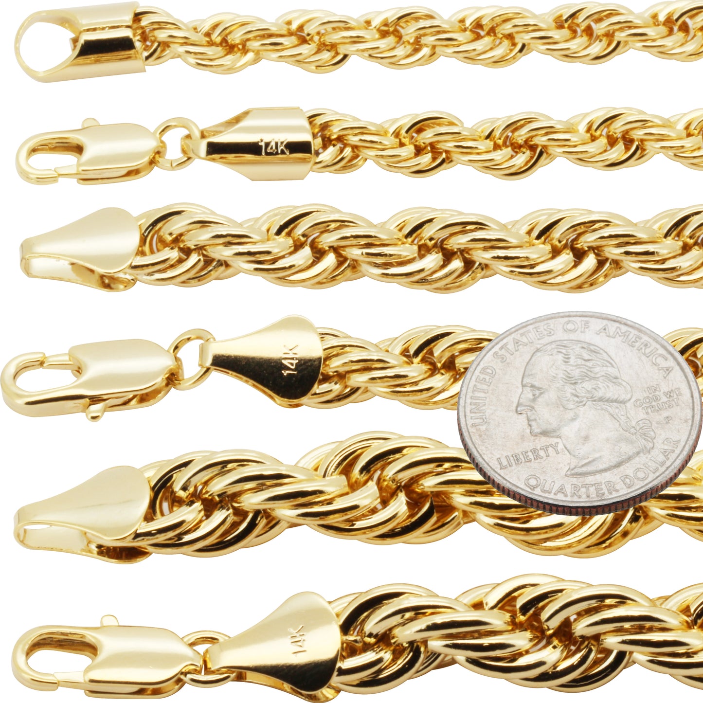 Rope Chain (Brass)