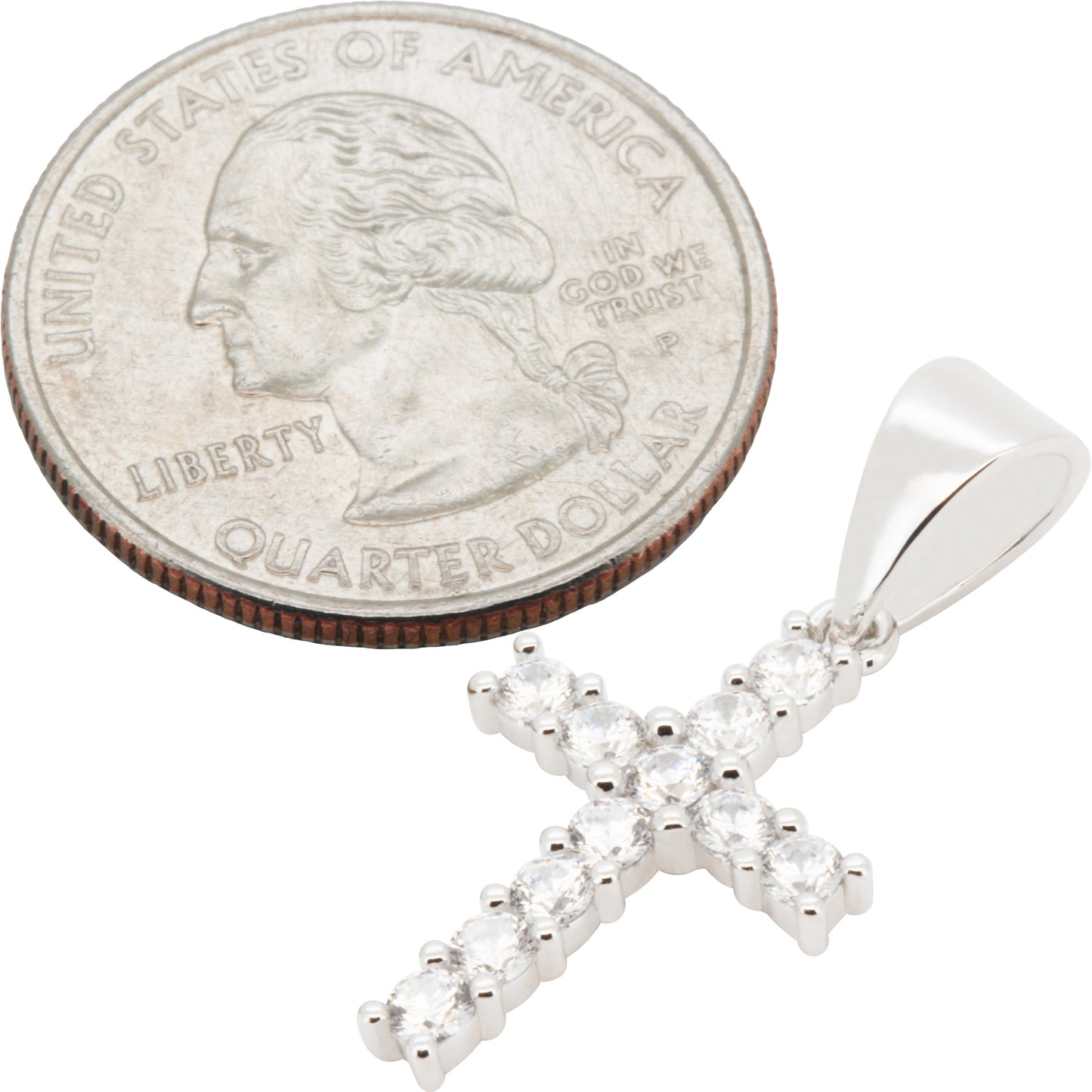 Cross Pendant (925 Sterling Silver)