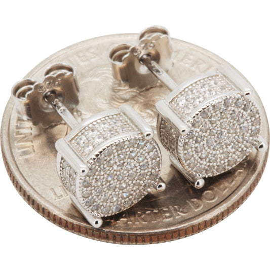 9mm Circle Studs