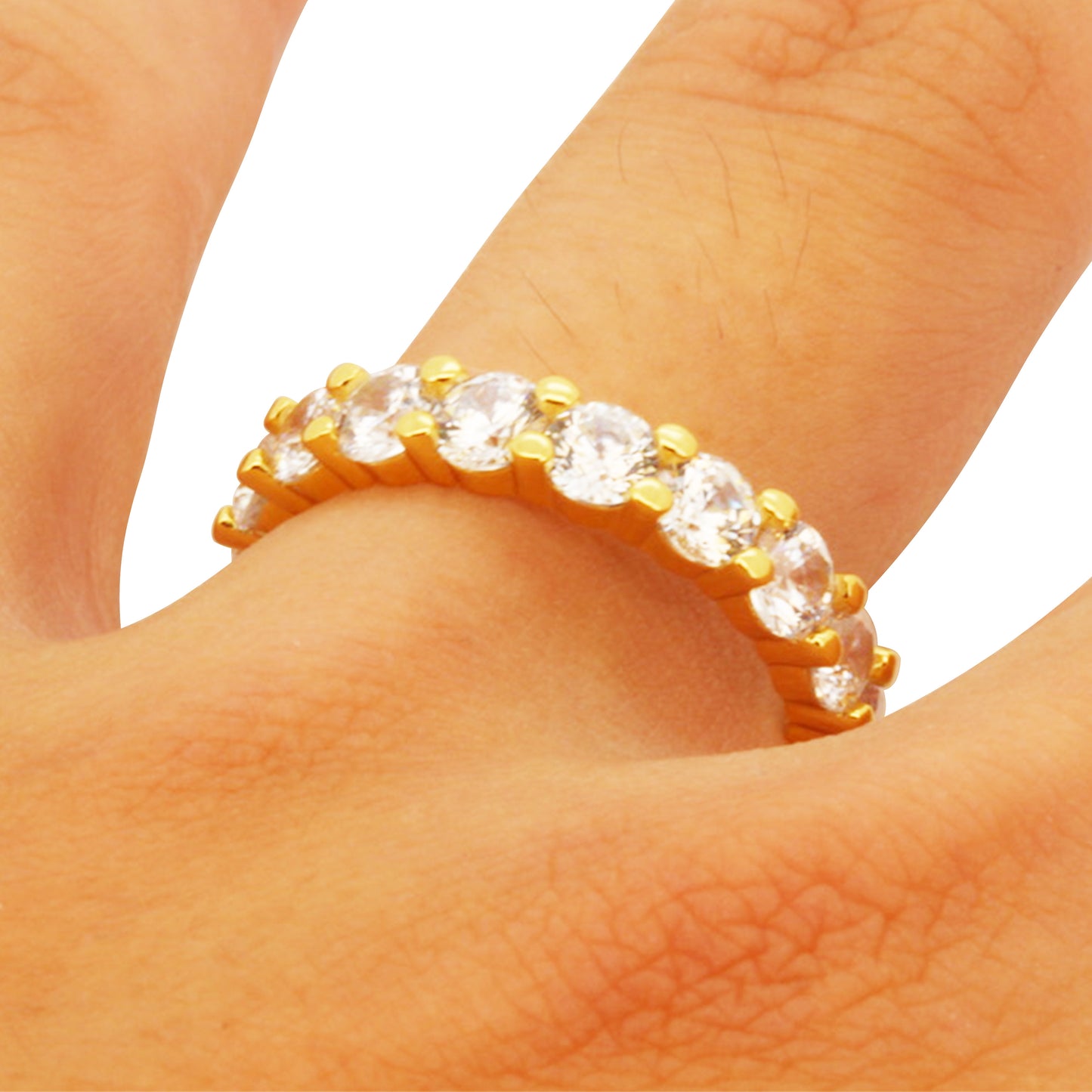 Eternity Ring (925 Sterling Silver)