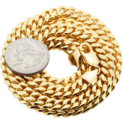 8mm Miami Cuban Link Chain 20"