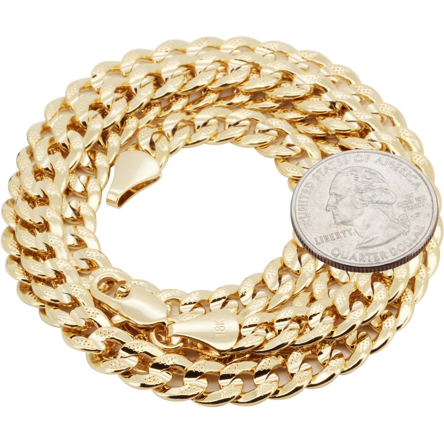 Curb Cuban Link Chain (Brass)