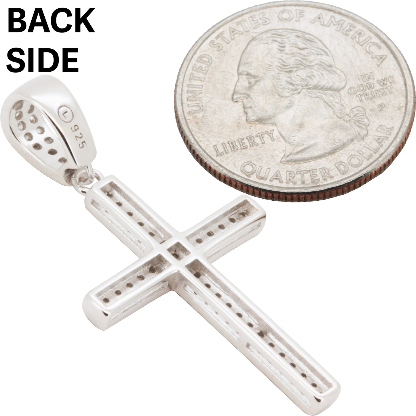 Cross Pendant (925 Sterling Silver)