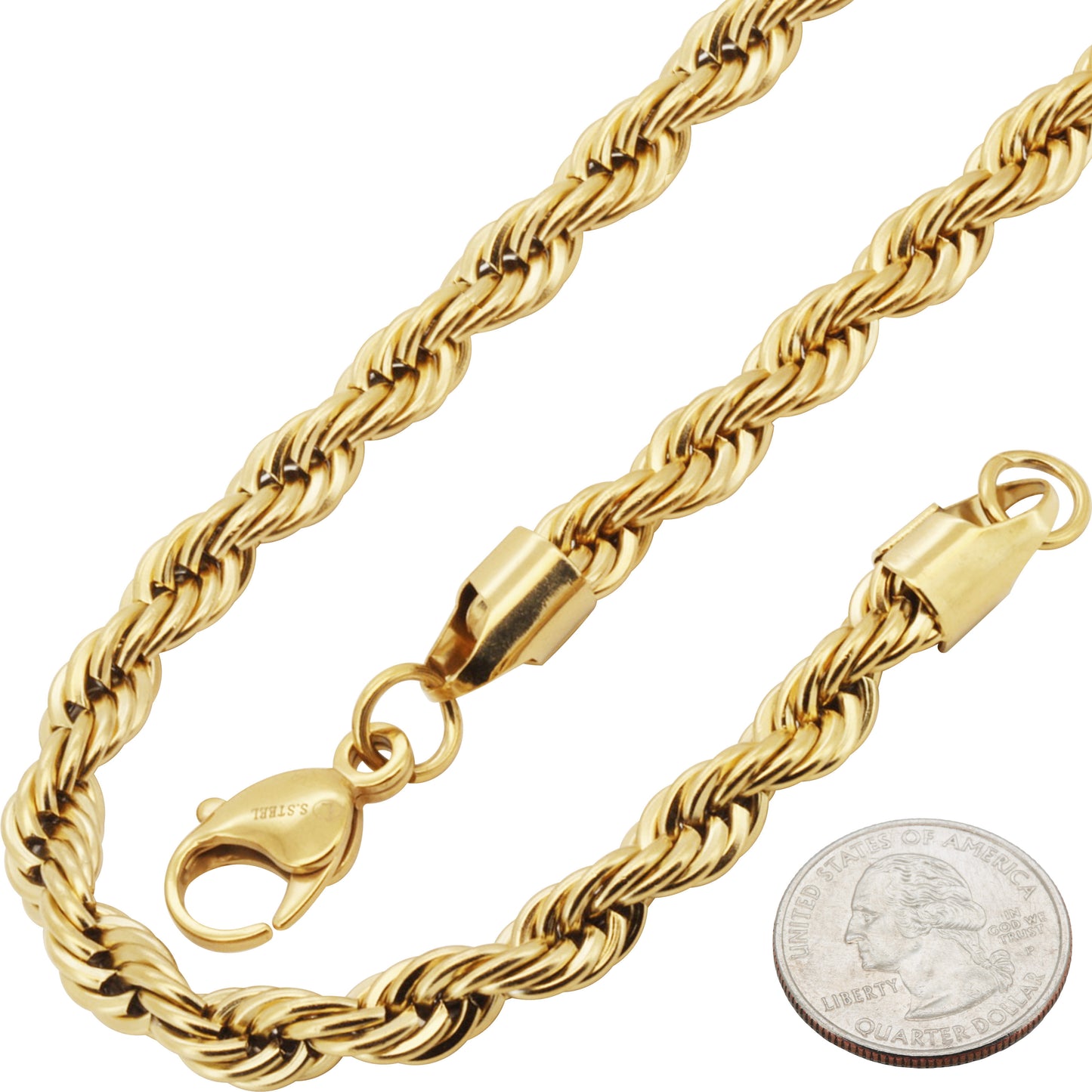 8mm Rope Chain 20"