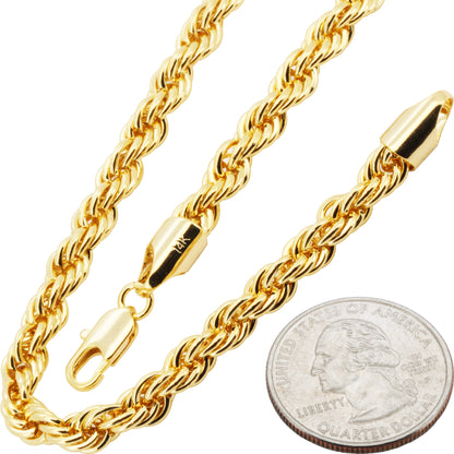 6mm Rope Chain 20"
