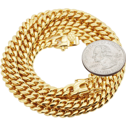 6mm Miami Cuban Link Chain 16"