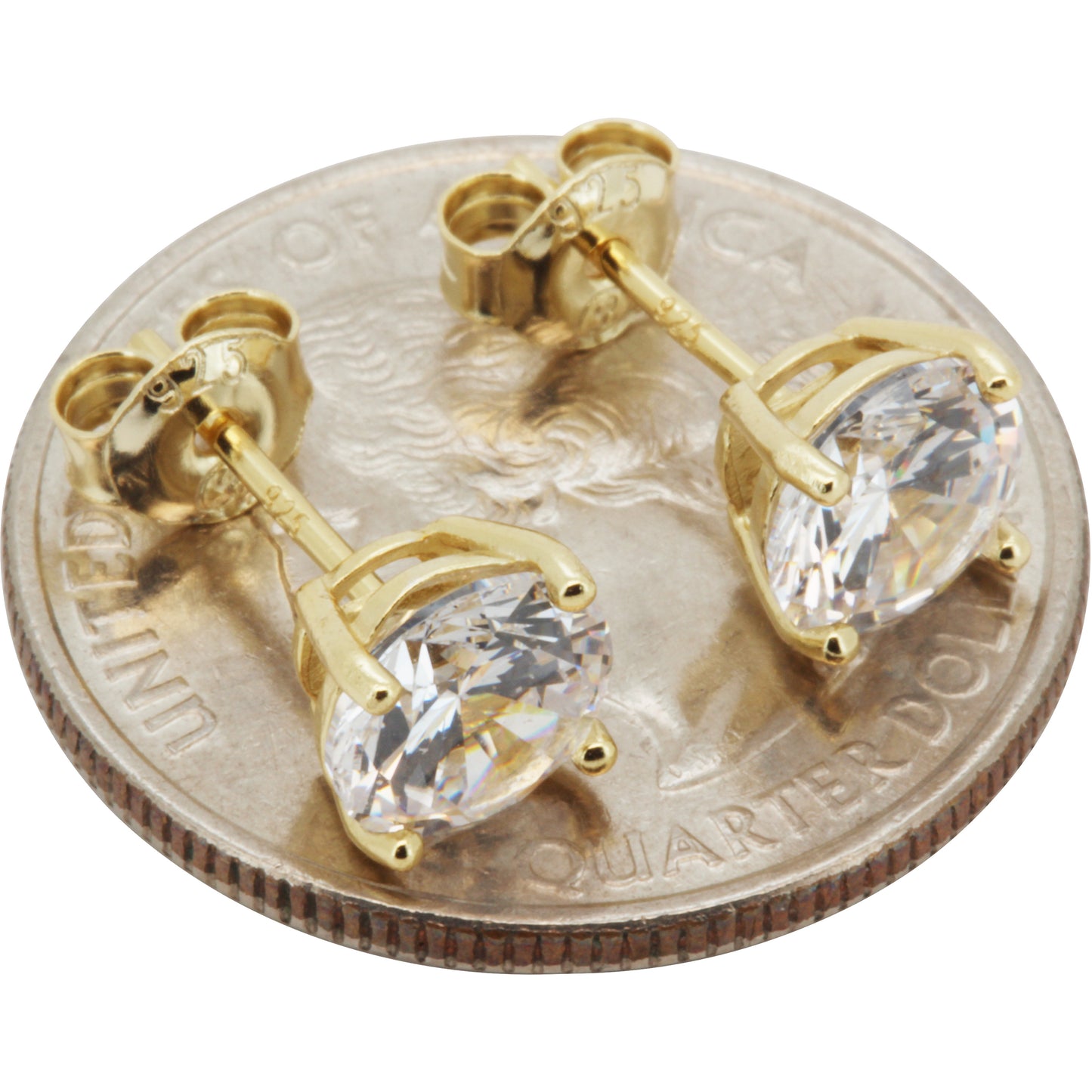 7mm Solitaire Studs