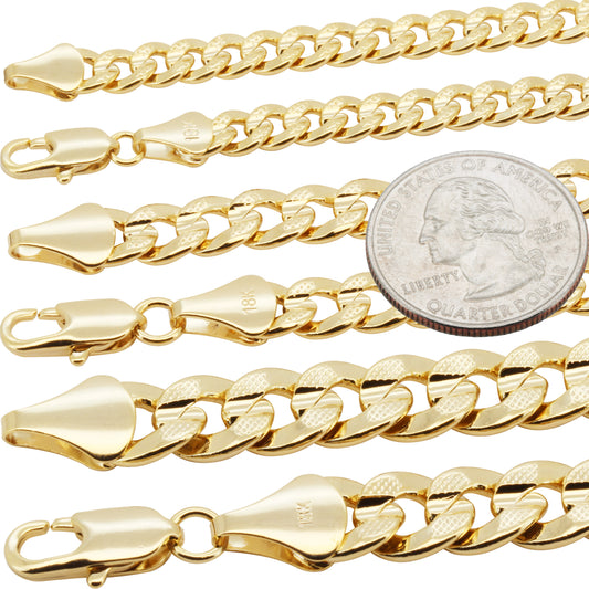 Curb Cuban Link Bracelet (Brass)