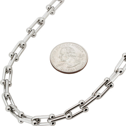 8mm Graduated Link Chain 18"