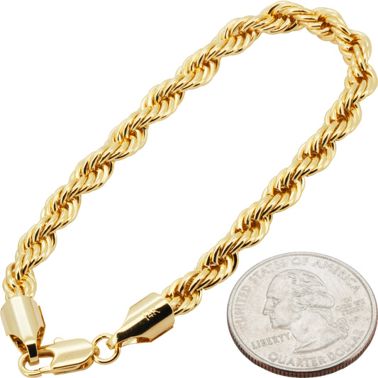 Rope Bracelet (Brass)