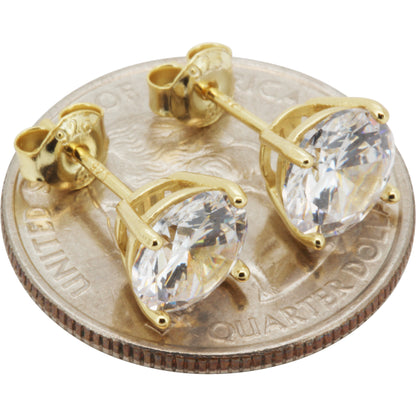 8mm Solitaire Studs