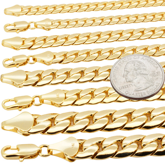 Miami Cuban Link Chain (Brass)