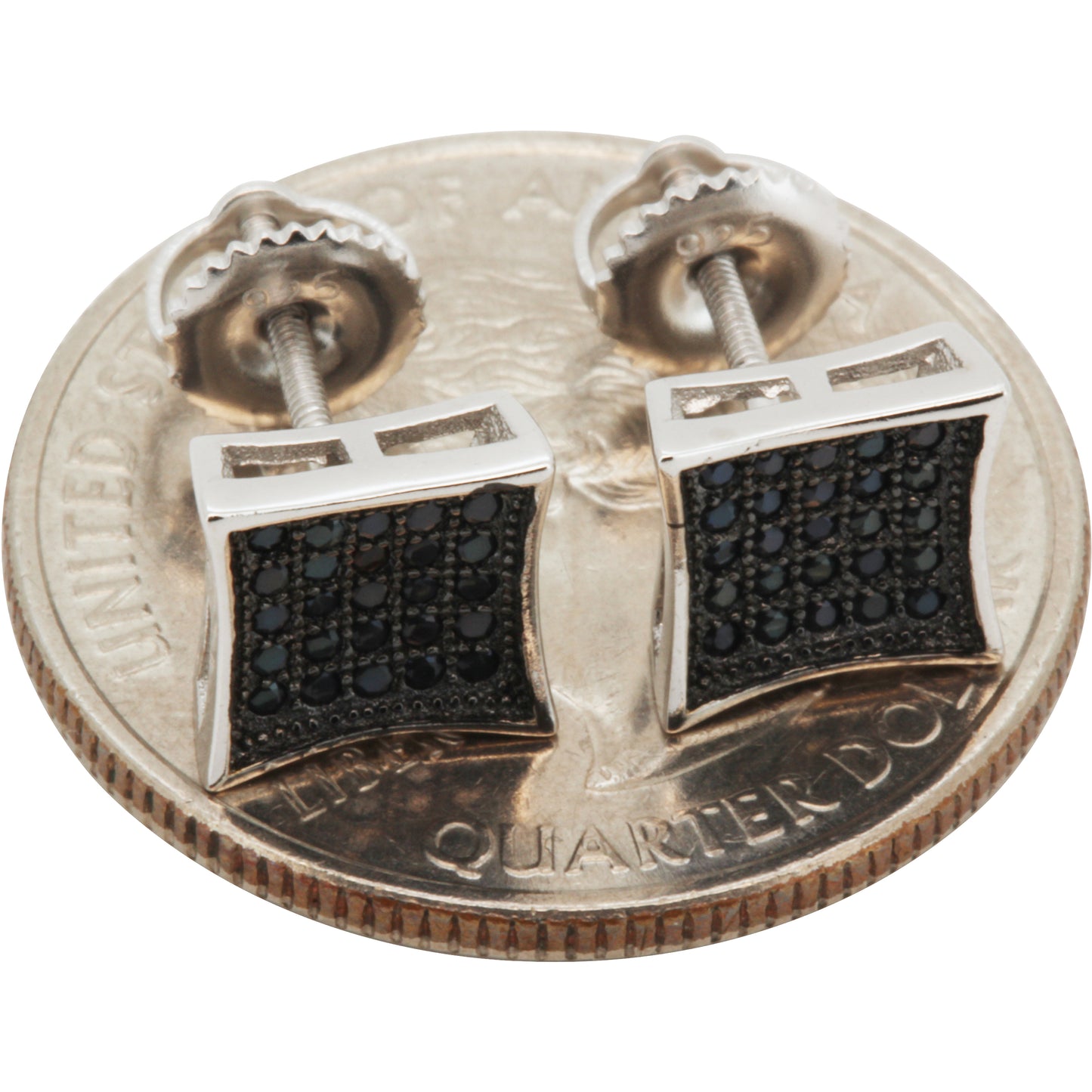 8mm Square Studs