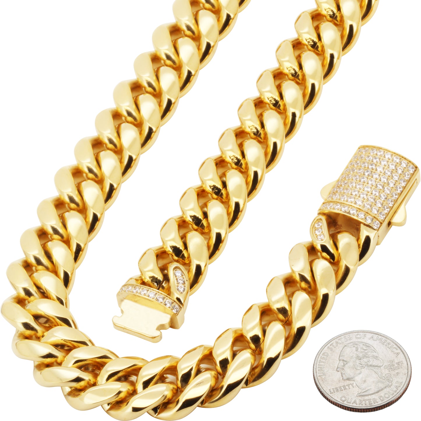 Miami Cuban Link Bracelet (316L Stainless Steel)