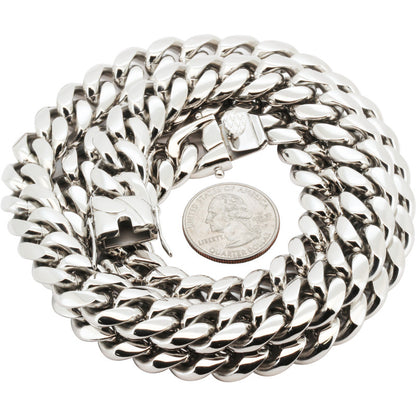 14mm Miami Cuban Link Chain 30"