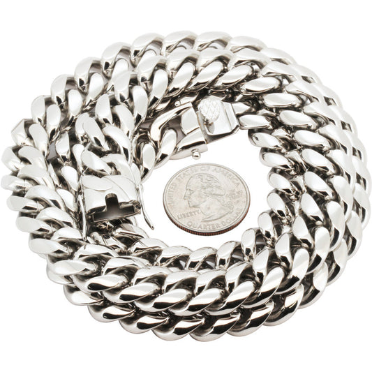 14mm Miami Cuban Link Chain 34"