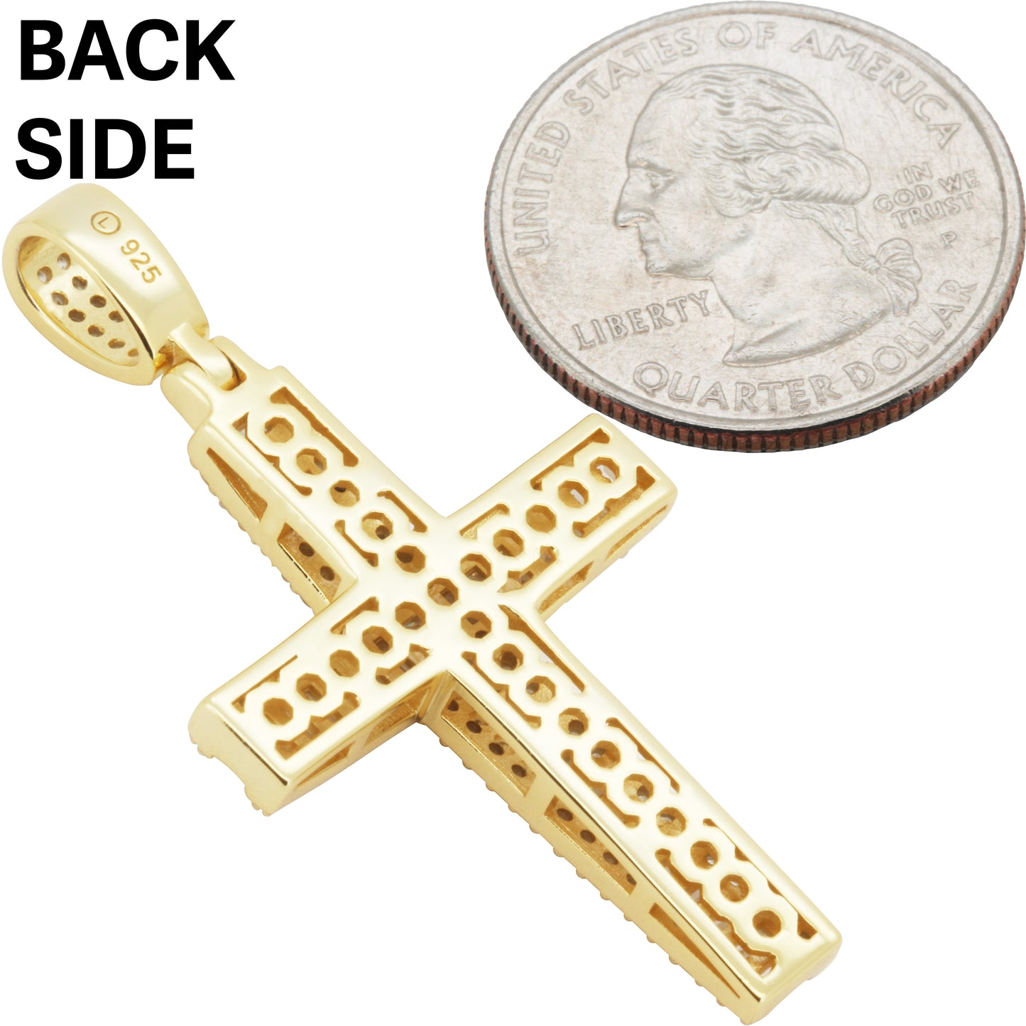 Cross Pendant (925 Sterling Silver)