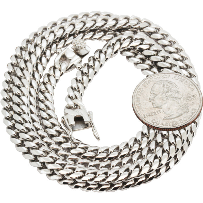 6mm Miami Cuban Link Chain 28"