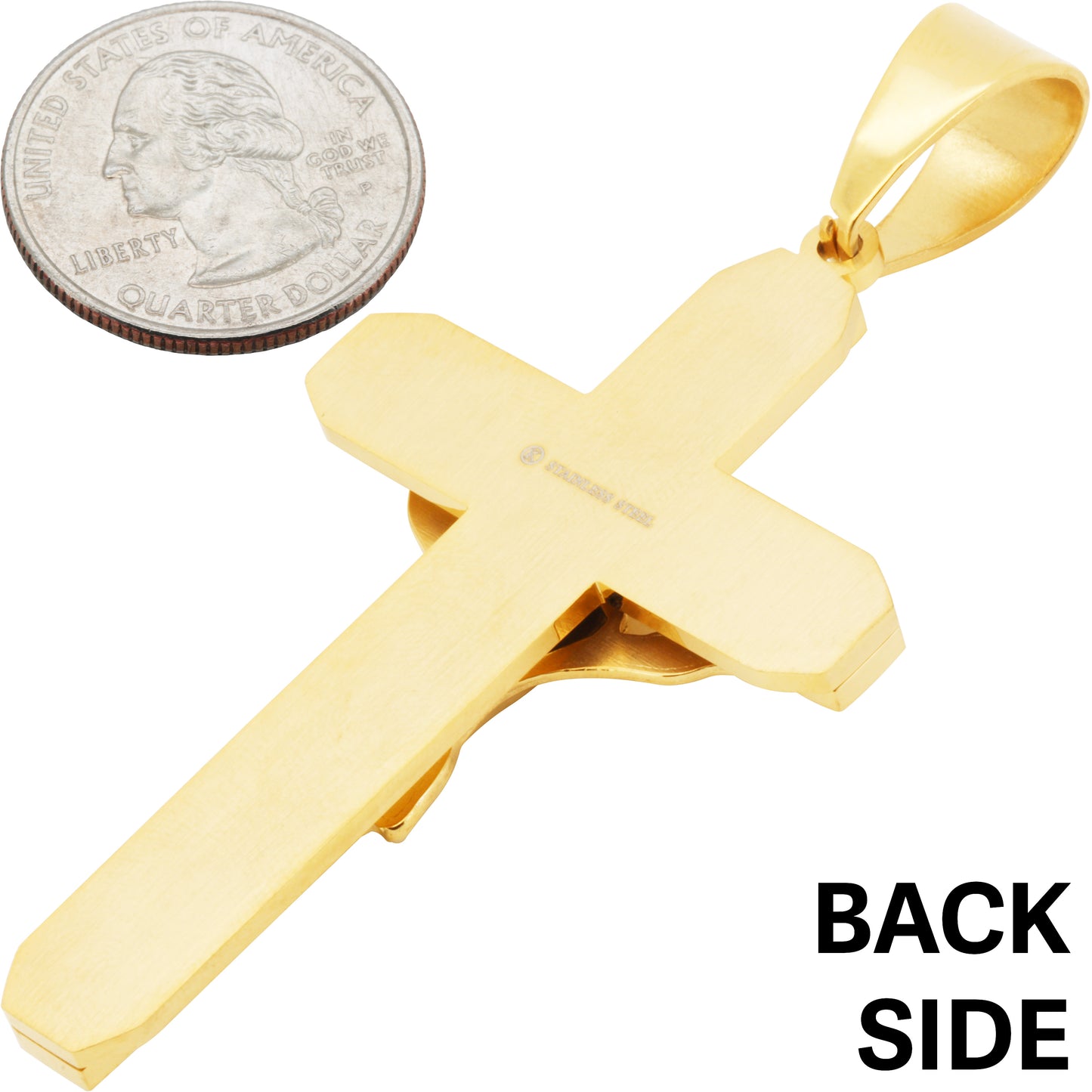 Cross Pendant (316L Stainless Steel)