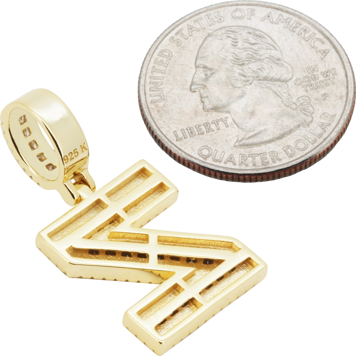 Block Letter Z Pendant