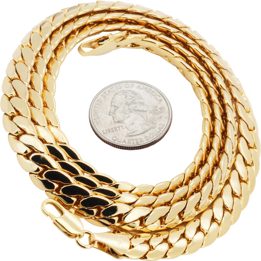 Miami Cuban Link Chain (14K Gold Filled)