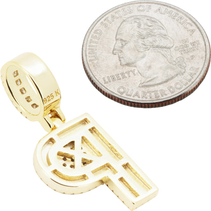 Block Letter P Pendant