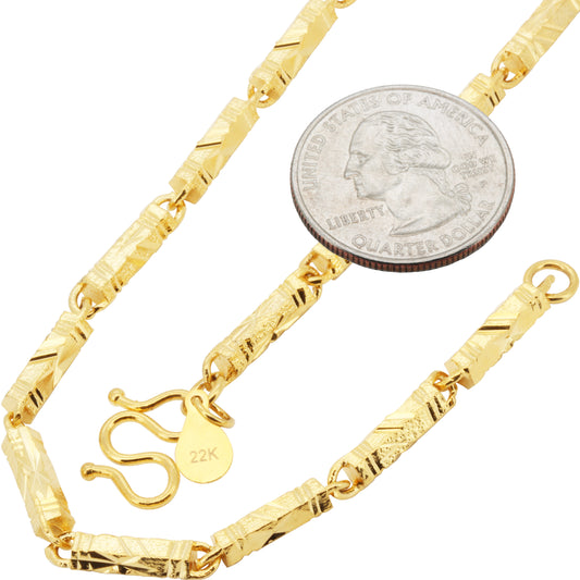 4mm Bamboo Bracelet 8"