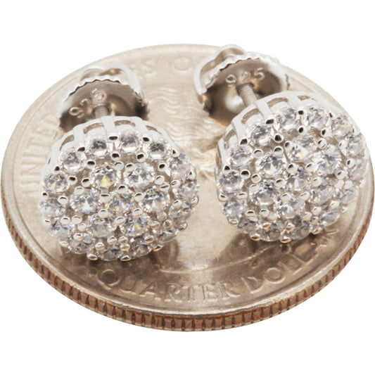 10mm Circle Cluster Studs