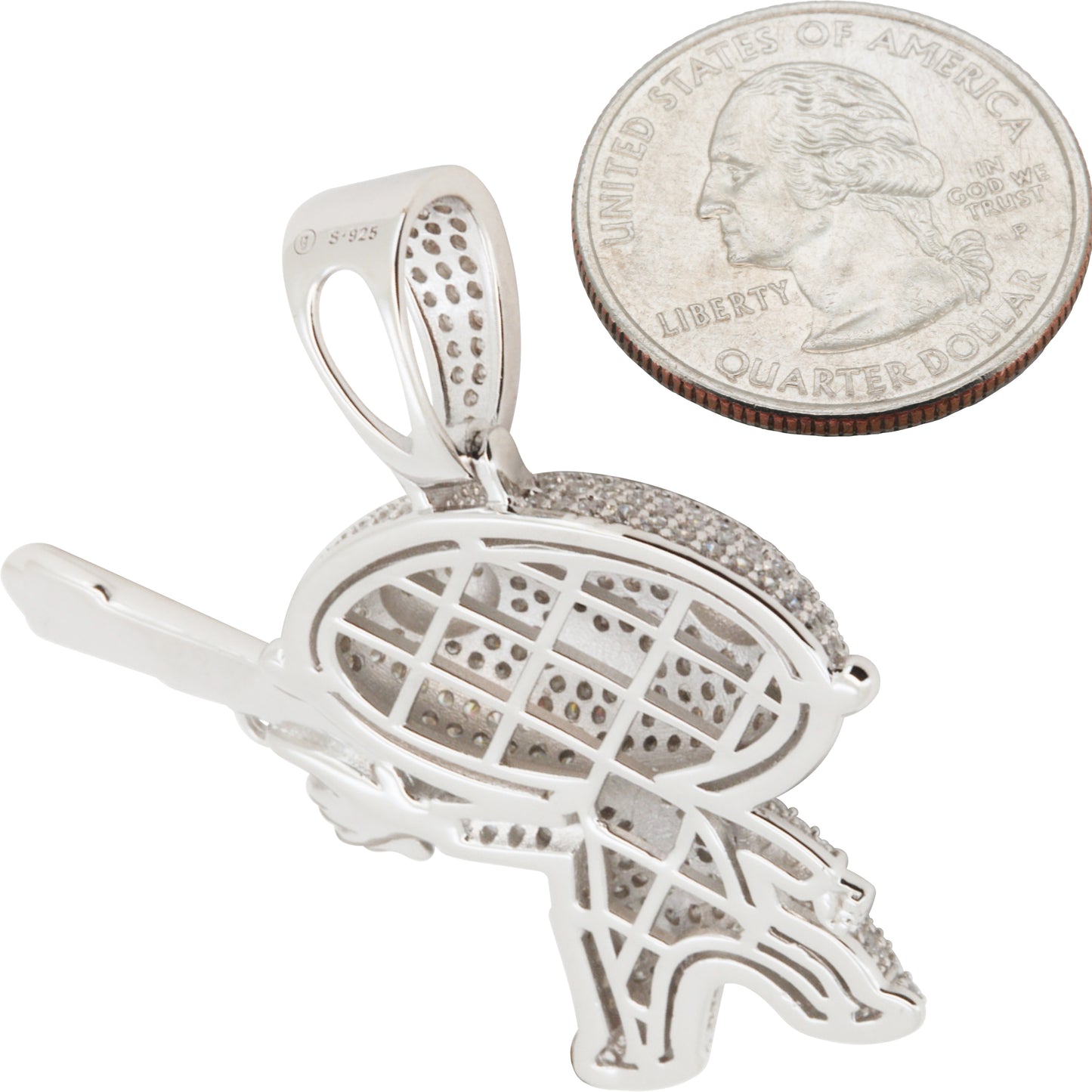 Family Guy Stewie Holding Gun Pendant