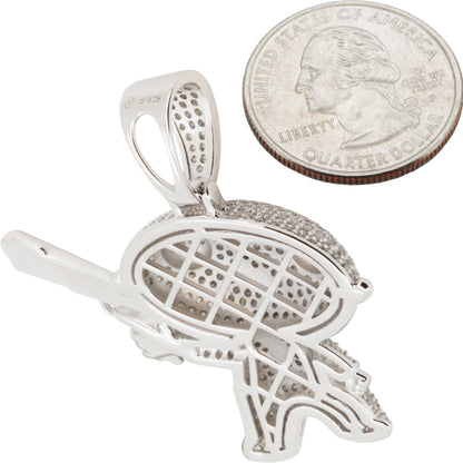 Family Guy Stewie Holding Gun Pendant