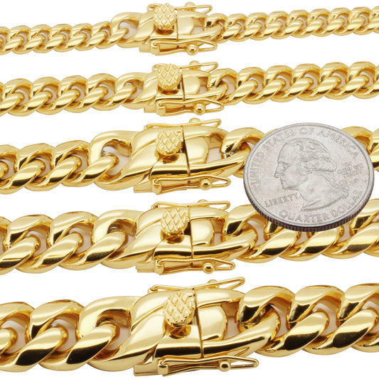 Miami Cuban Link Bracelet (316L Stainless Steel)