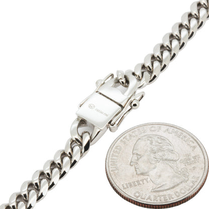 6mm Miami Cuban Link Bracelet 11.5"