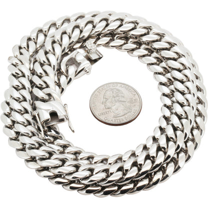 10mm Miami Cuban Link Chain 32"