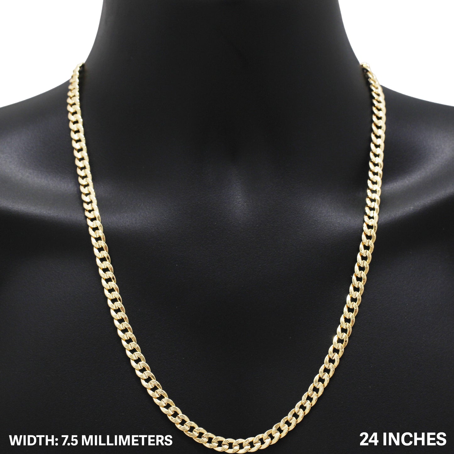 Curb Cuban Link Chain (Brass)