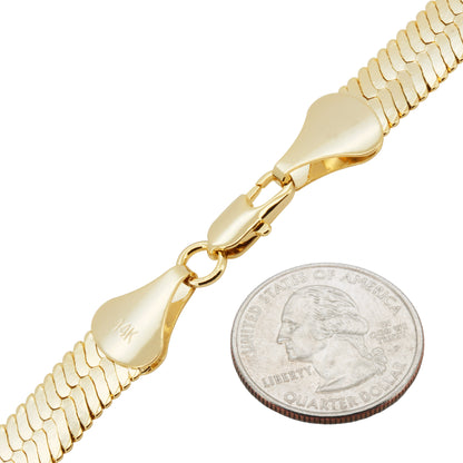 11mm Herringbone Chain 24"