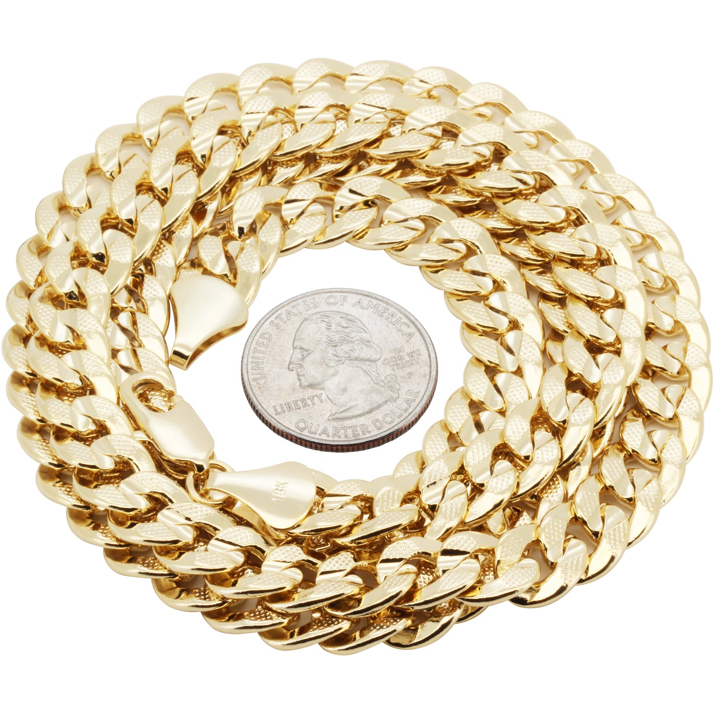 Curb Cuban Link Chain (Brass)