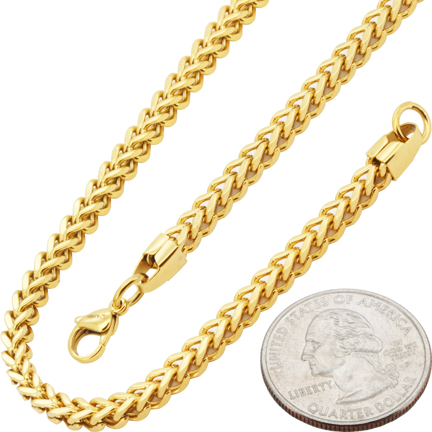 4mm Franco Chain 24"