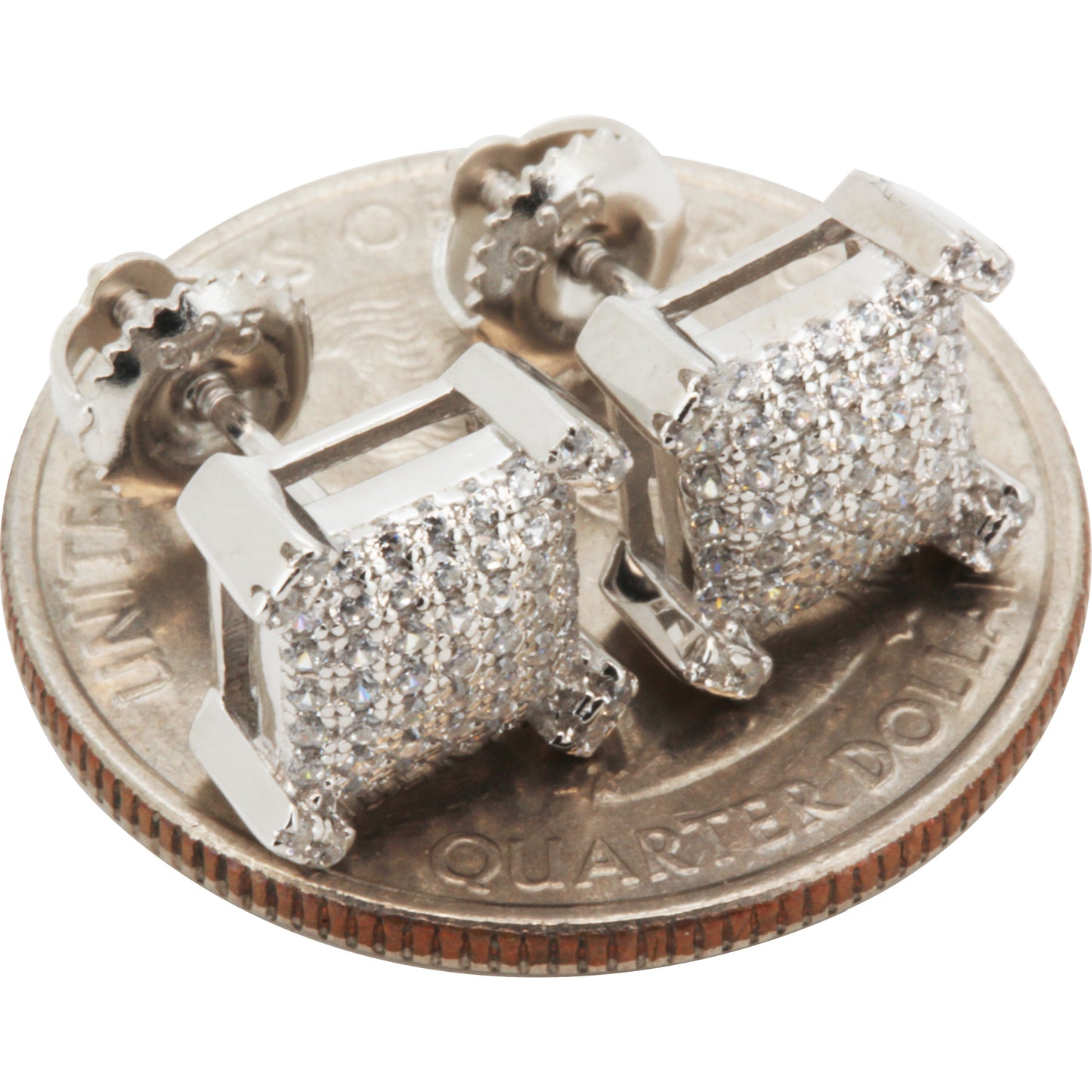 9mm Square Studs