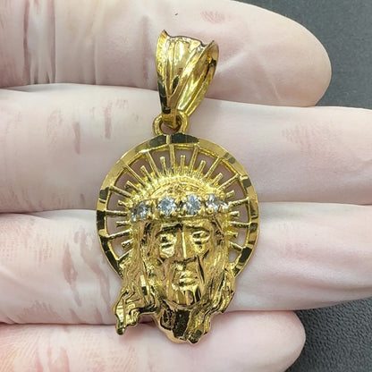 Jesus Face Pendant
