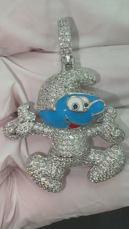 Smurf Pendant